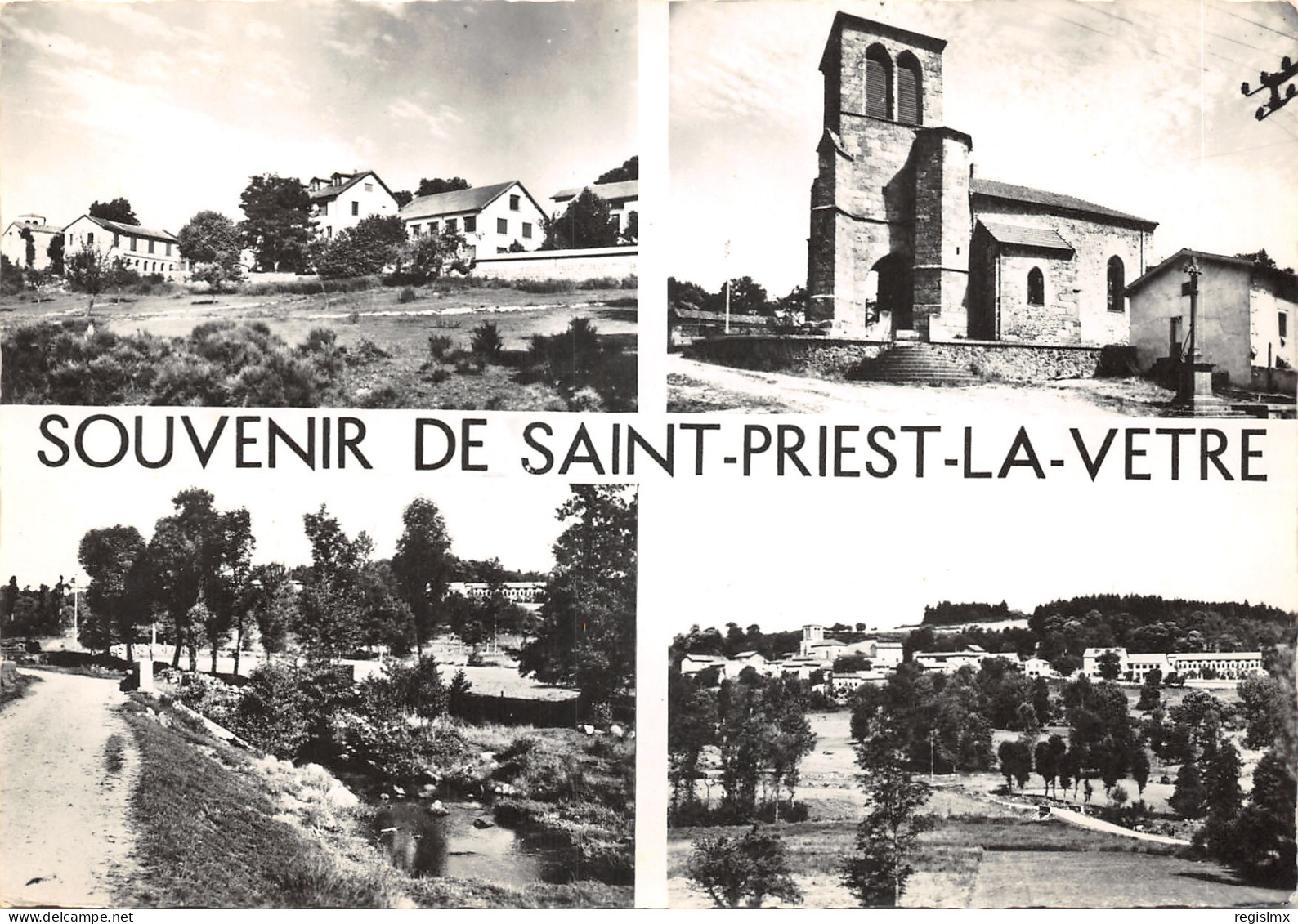 42-SAINT PRIEST LA VETRE-N°T556-C/0277 - Other & Unclassified