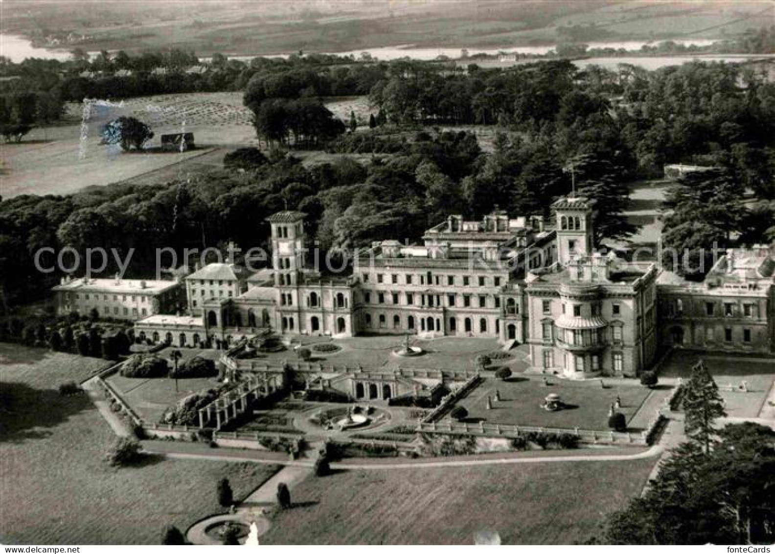 72710385 Isle Of Wight UK Fliegeraufnahme Osborne House  - Sonstige & Ohne Zuordnung