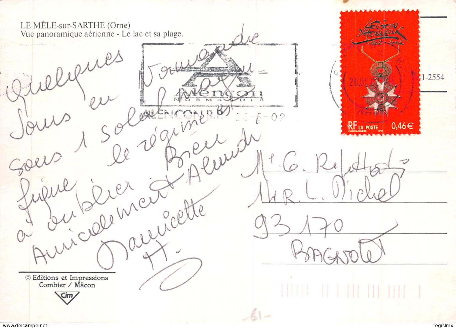 61-LE MELE SUR SARTHE-N°T559-A/0321 - Le Mêle-sur-Sarthe