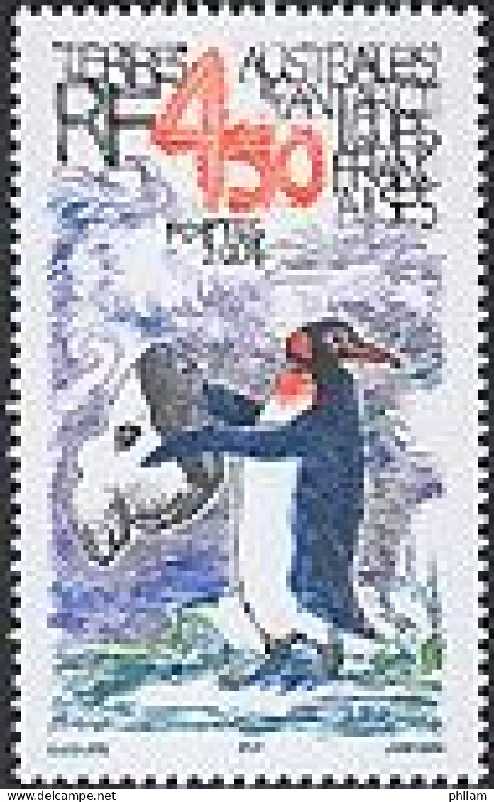 TAAF  2004 -  Image Du Timbre - Manchot Par Garouste - Unused Stamps