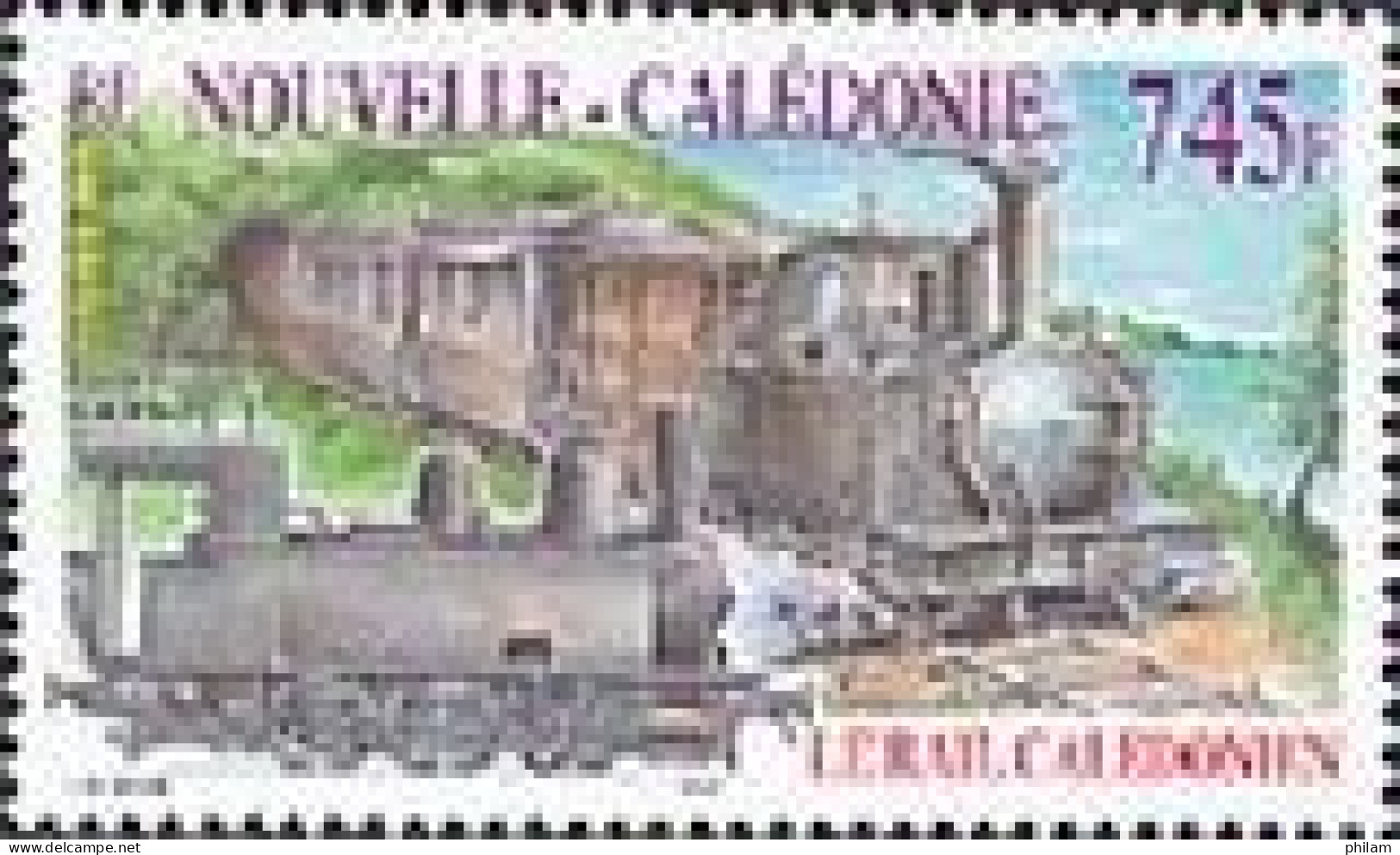 NOUVELLE CALEDONIE 2005 - Le Rail Calédonien - Locomotive Corpet Et Louvet - Ongebruikt