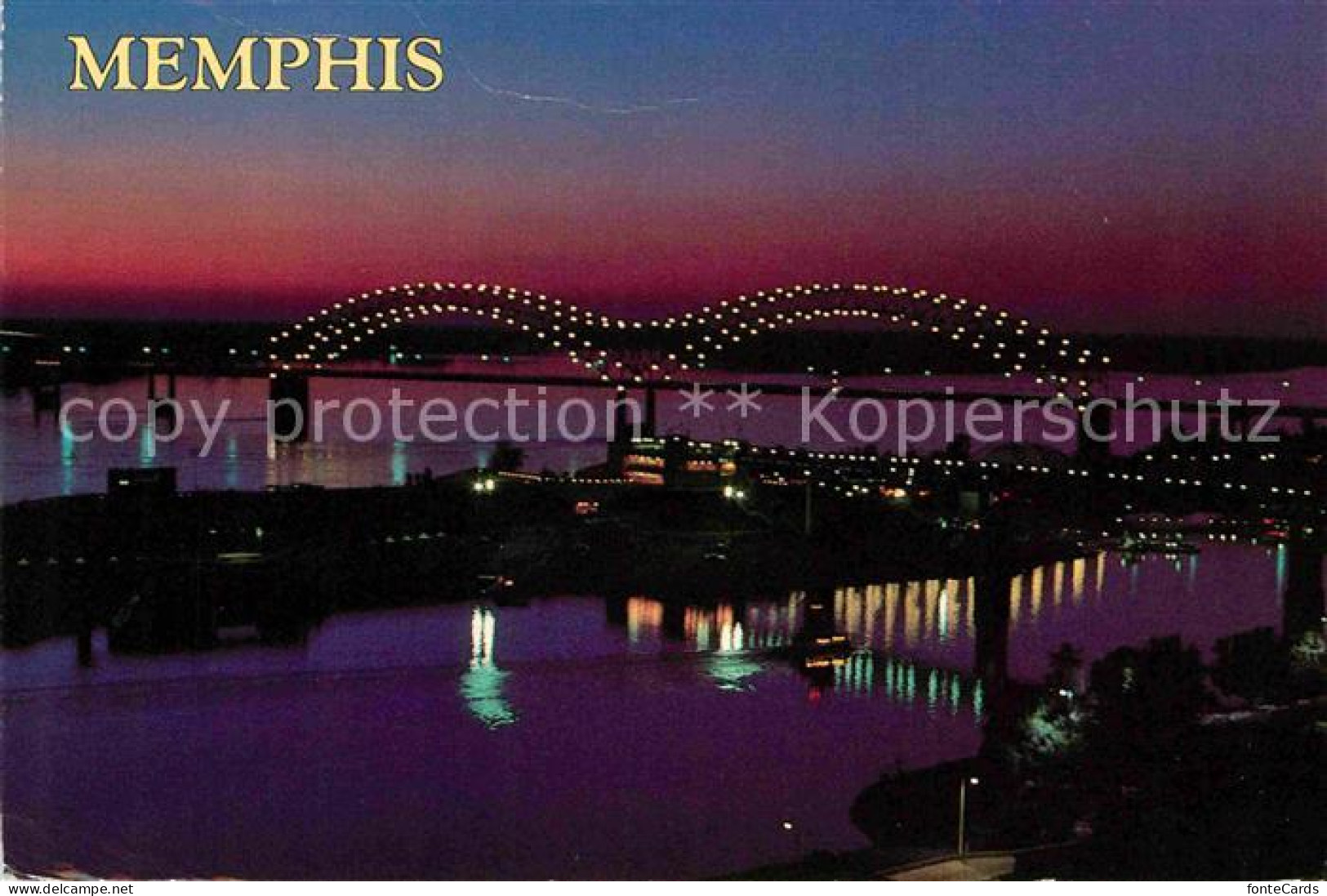 72706891 Memphis_Tennessee Skyline  - Andere & Zonder Classificatie