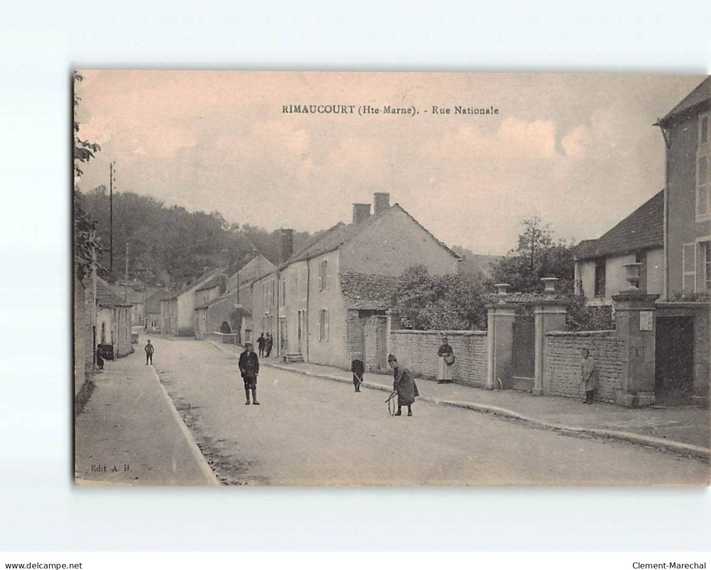 RIMAUCOURT : Rue Nationale - Très Bon état - Sonstige & Ohne Zuordnung