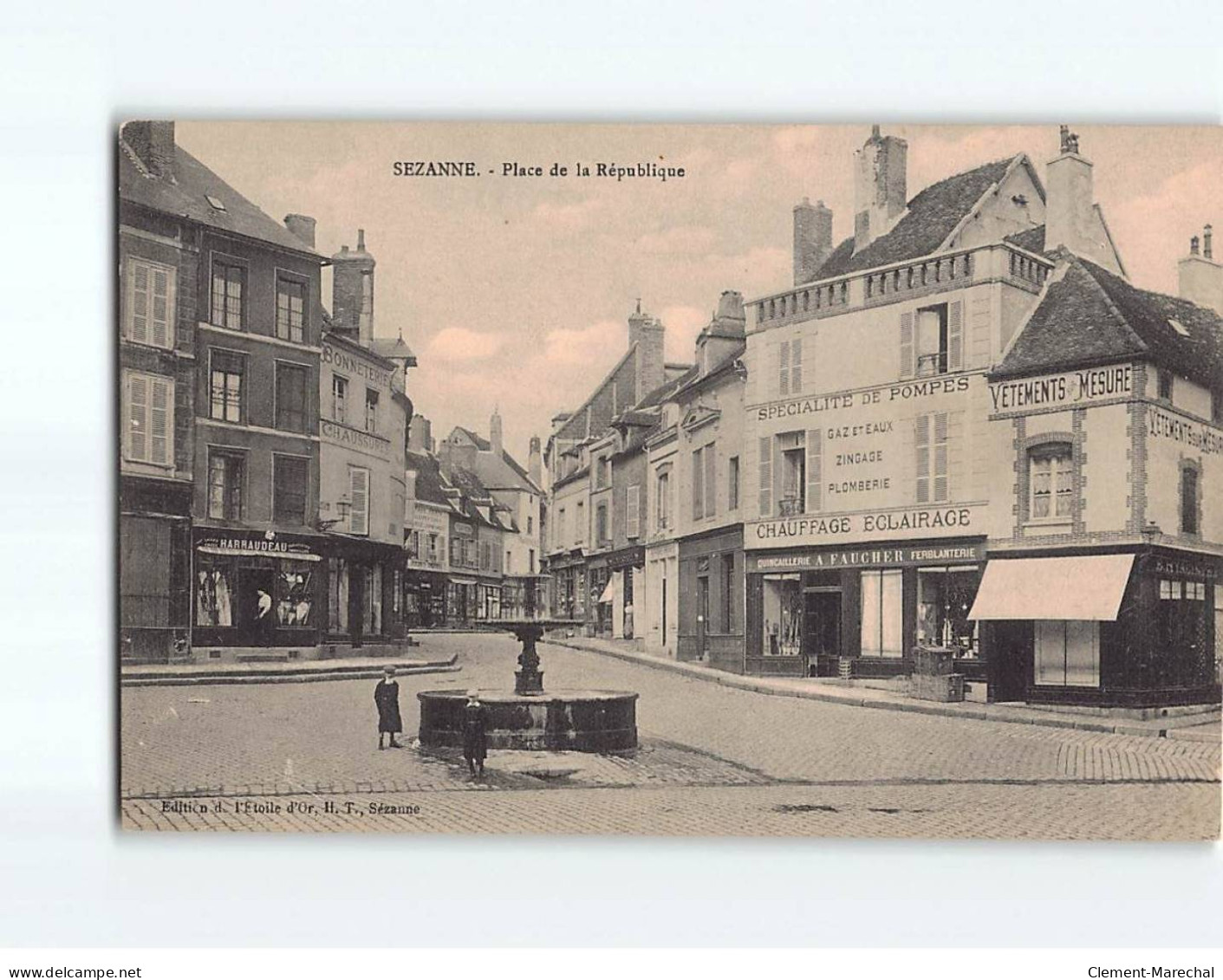 SEZANNE : Place De La République - Très Bon état - Sezanne