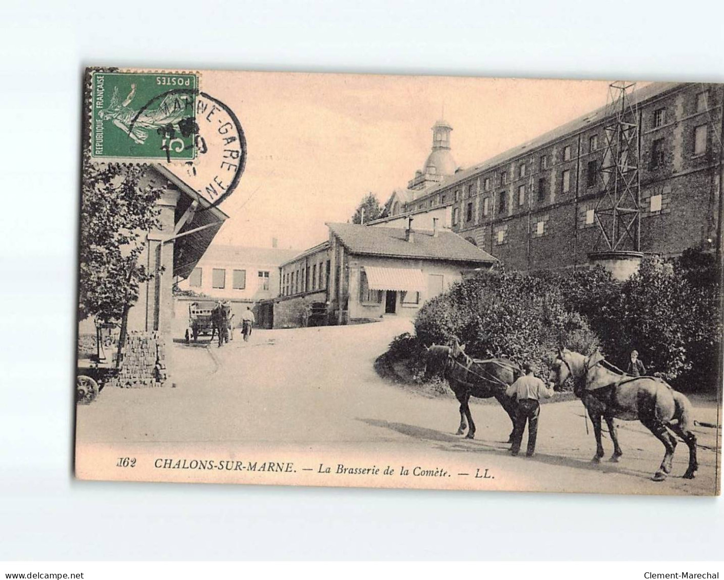 CHALONS SUR MARNE : La Brasserie De La Comète - Très Bon état - Châlons-sur-Marne