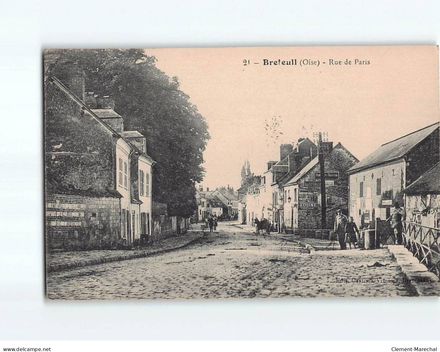 BRETEUIL : Rue De Paris - Très Bon état - Breteuil