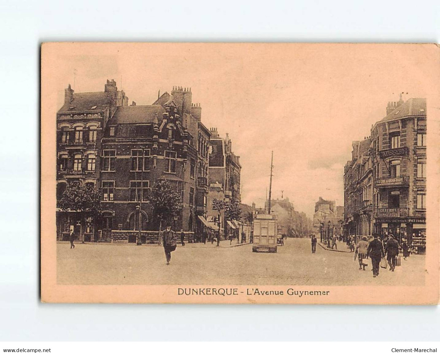 DUNKERQUE : L'Avenue Guynemer - état - Dunkerque