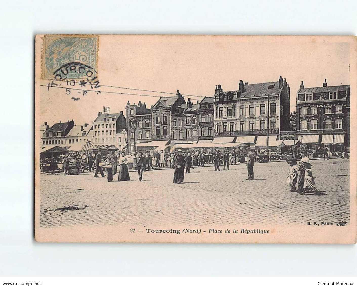 TOURCOING : Place De La République - état - Tourcoing