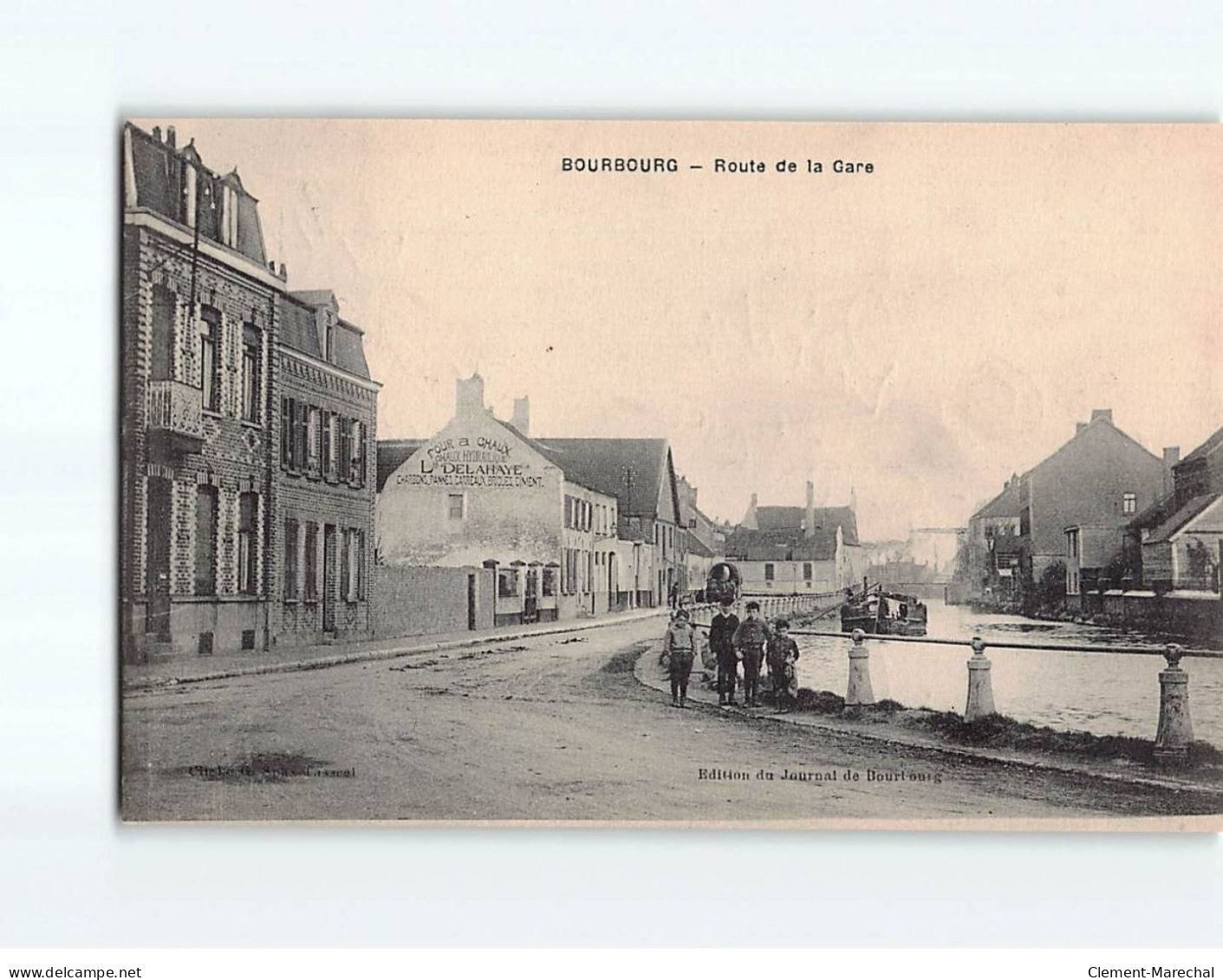 BOURBOURG : Route De La Gare - Très Bon état - Sonstige & Ohne Zuordnung