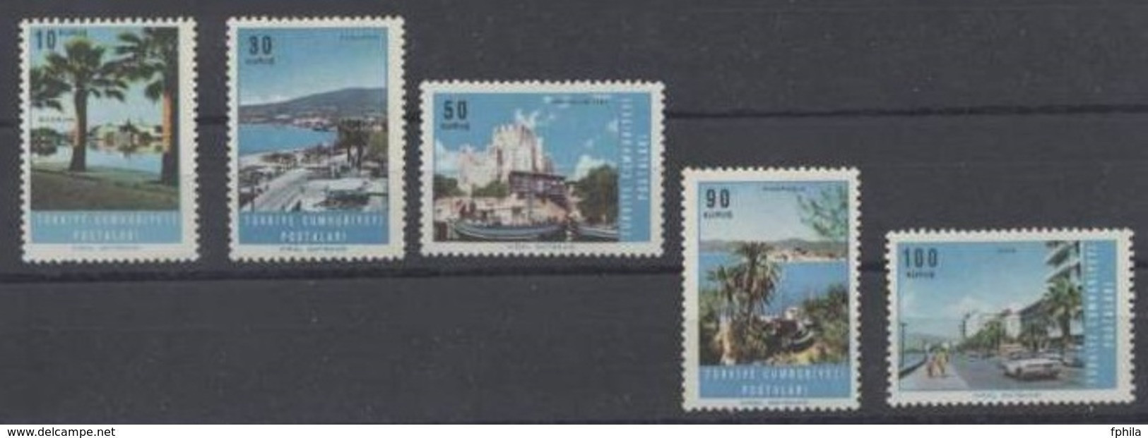 1966 TURKEY TOURISM MNH ** - Neufs