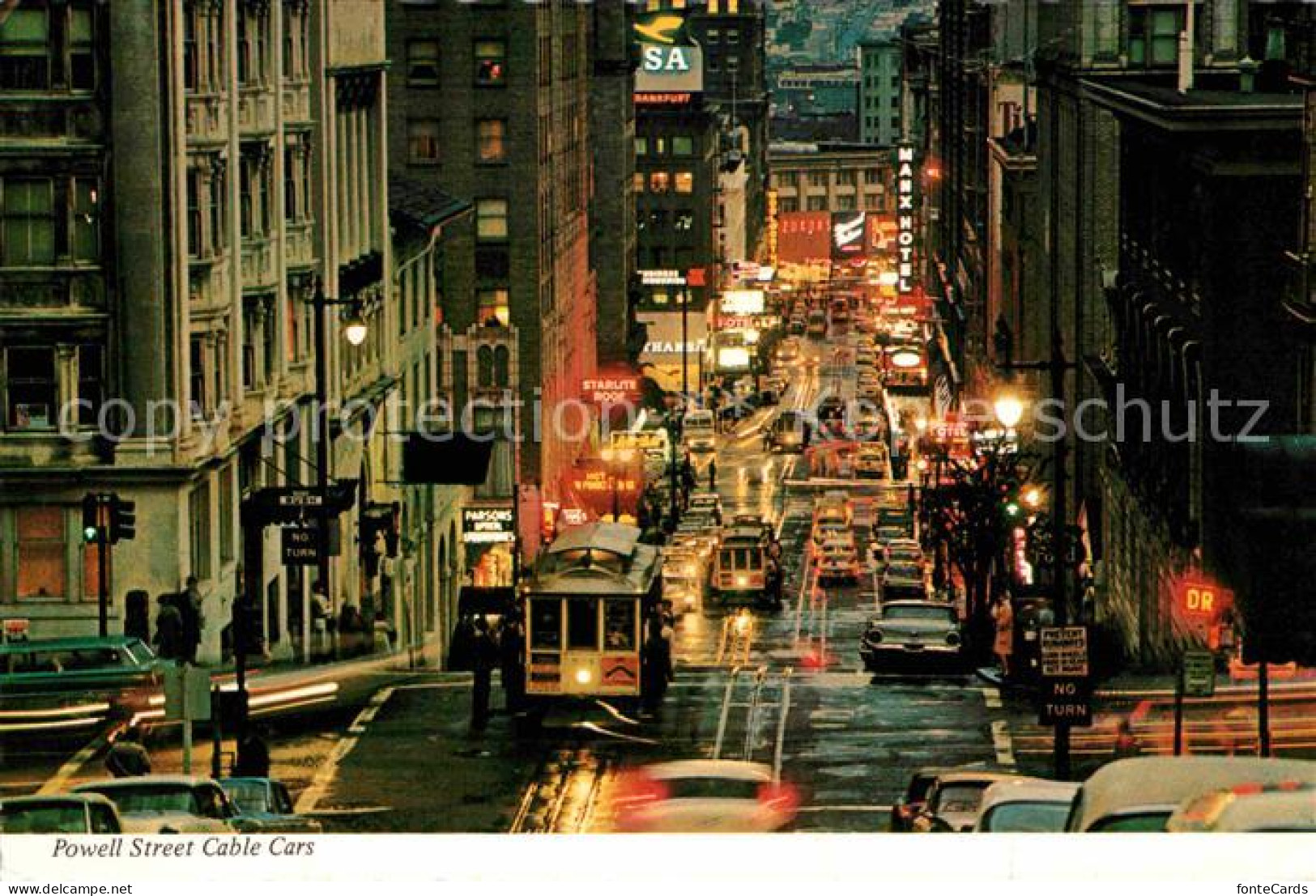 72706209 San_Francisco_California Powell Street Cable Cars - Other & Unclassified