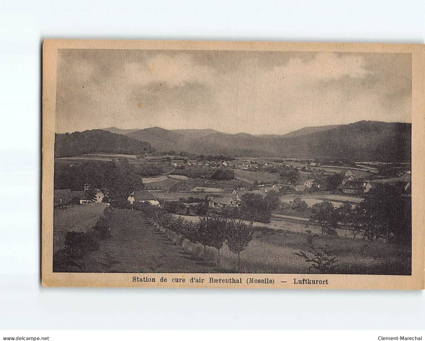 BAERENTHAL : Station De Cure D'air - Très Bon état - Andere & Zonder Classificatie