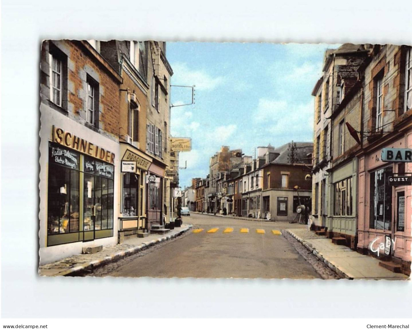 COUTERNE : Rue De Domfront Et D'Alençon - Très Bon état - Altri & Non Classificati