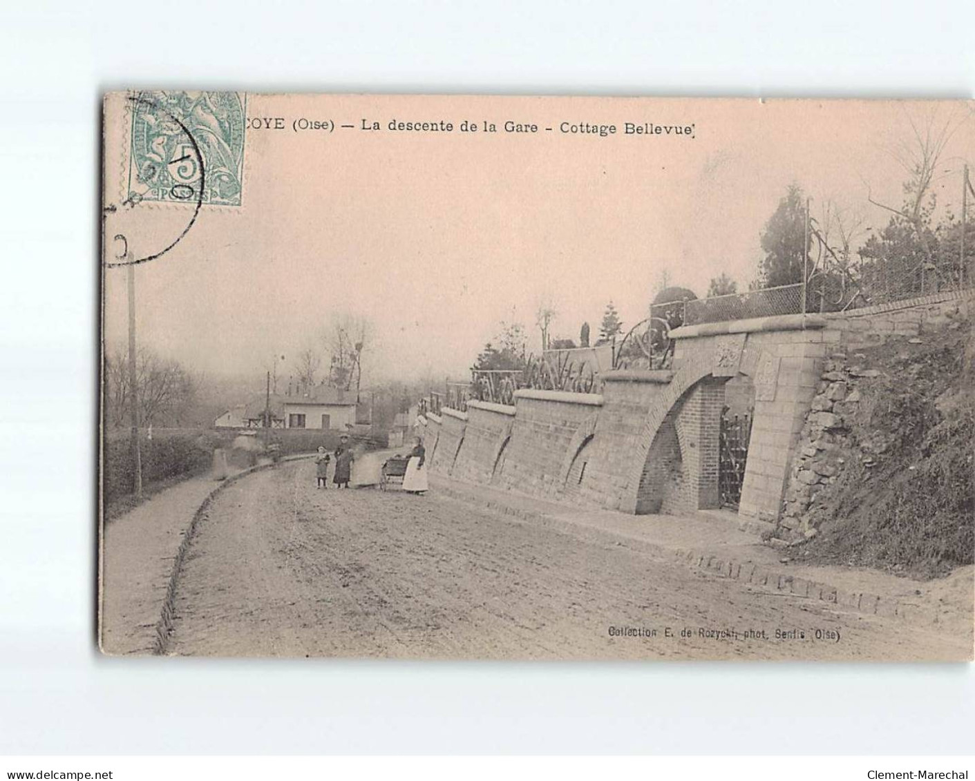 COYE : La Descente De La Gare, Cottage Bellevue - Très Bon état - Otros & Sin Clasificación