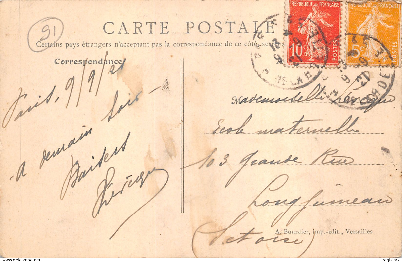 91-LONGJUMEAU-N°T2410-B/0281 - Longjumeau