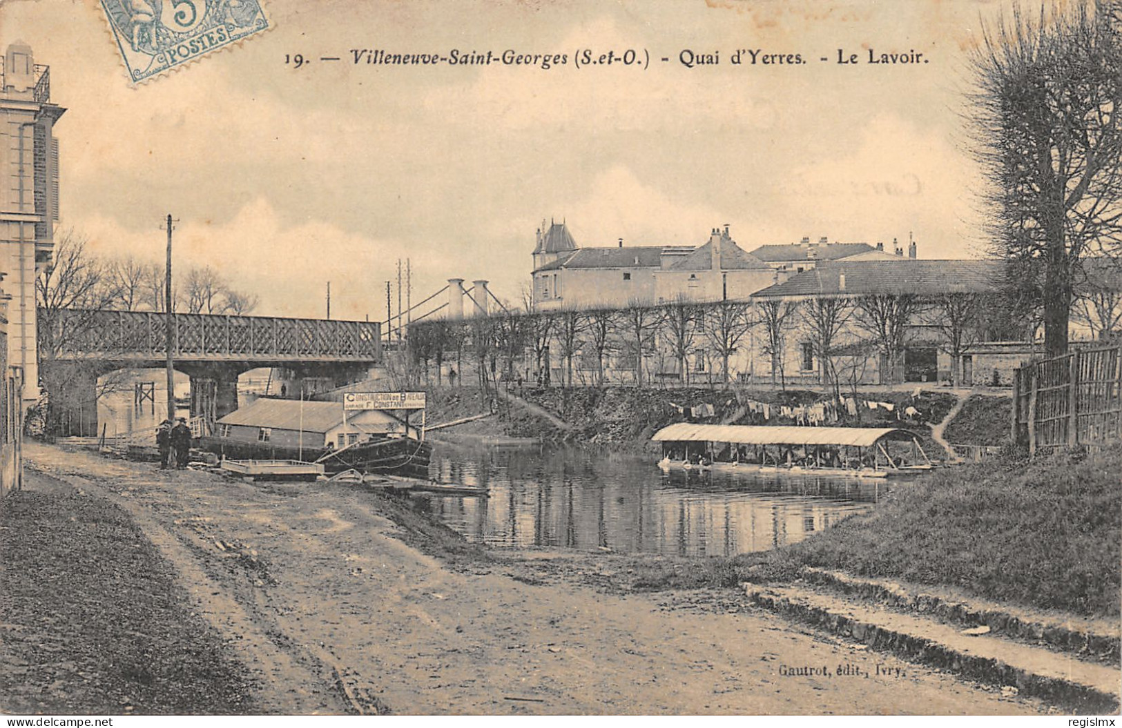 94-VILLENEUVE SAINT GEORGES-N°T2410-D/0193 - Villeneuve Saint Georges