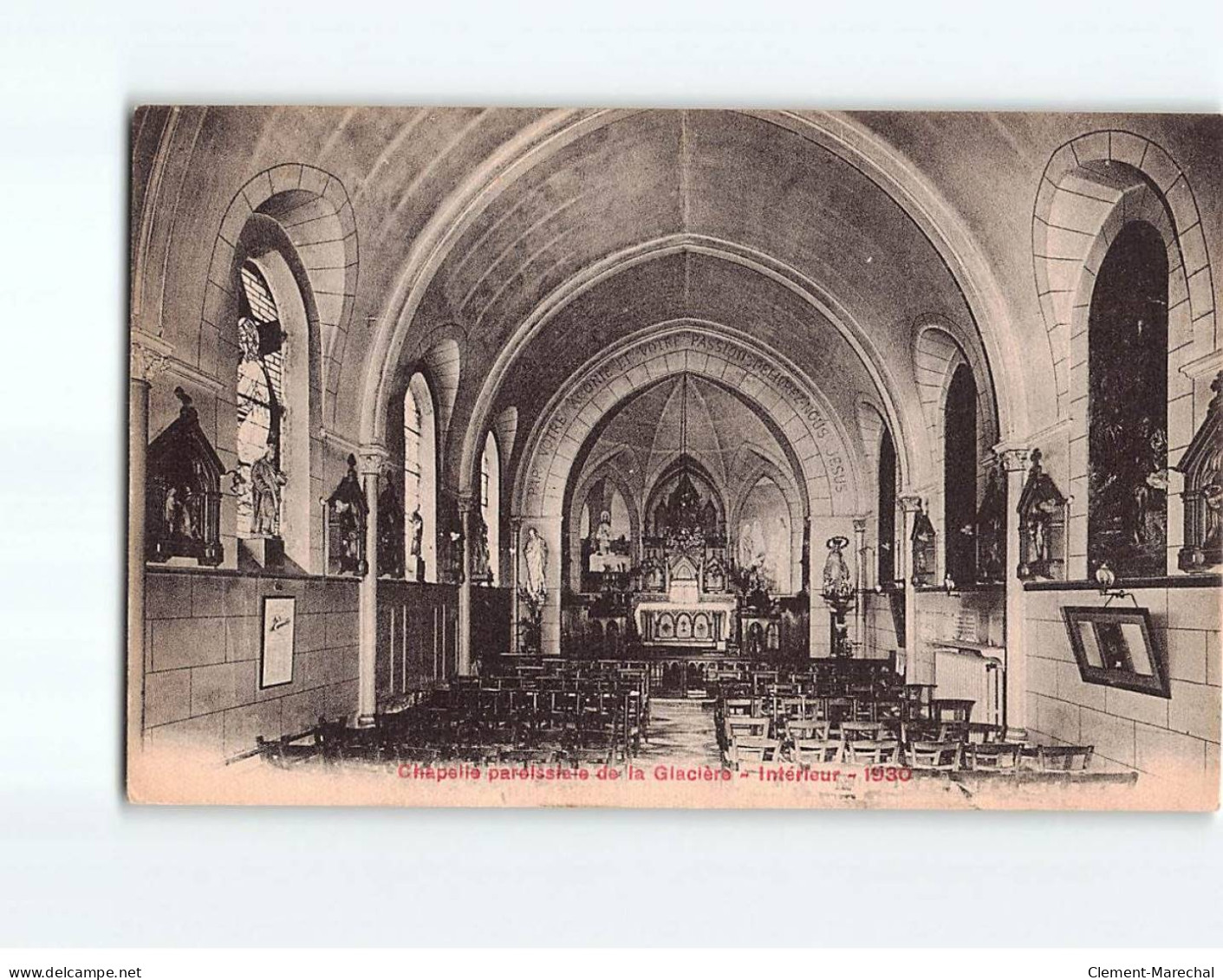 PARIS ?: Chapelle Paroissiale De La Glacière, Intérieure - Très Bon état - Autres Monuments, édifices