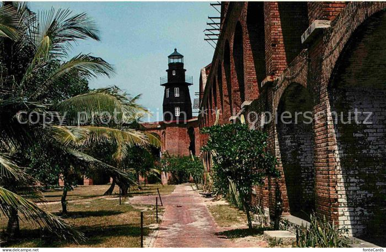 72705261 Fort Jefferson Leuchtturm Fort Jefferson - Otros & Sin Clasificación