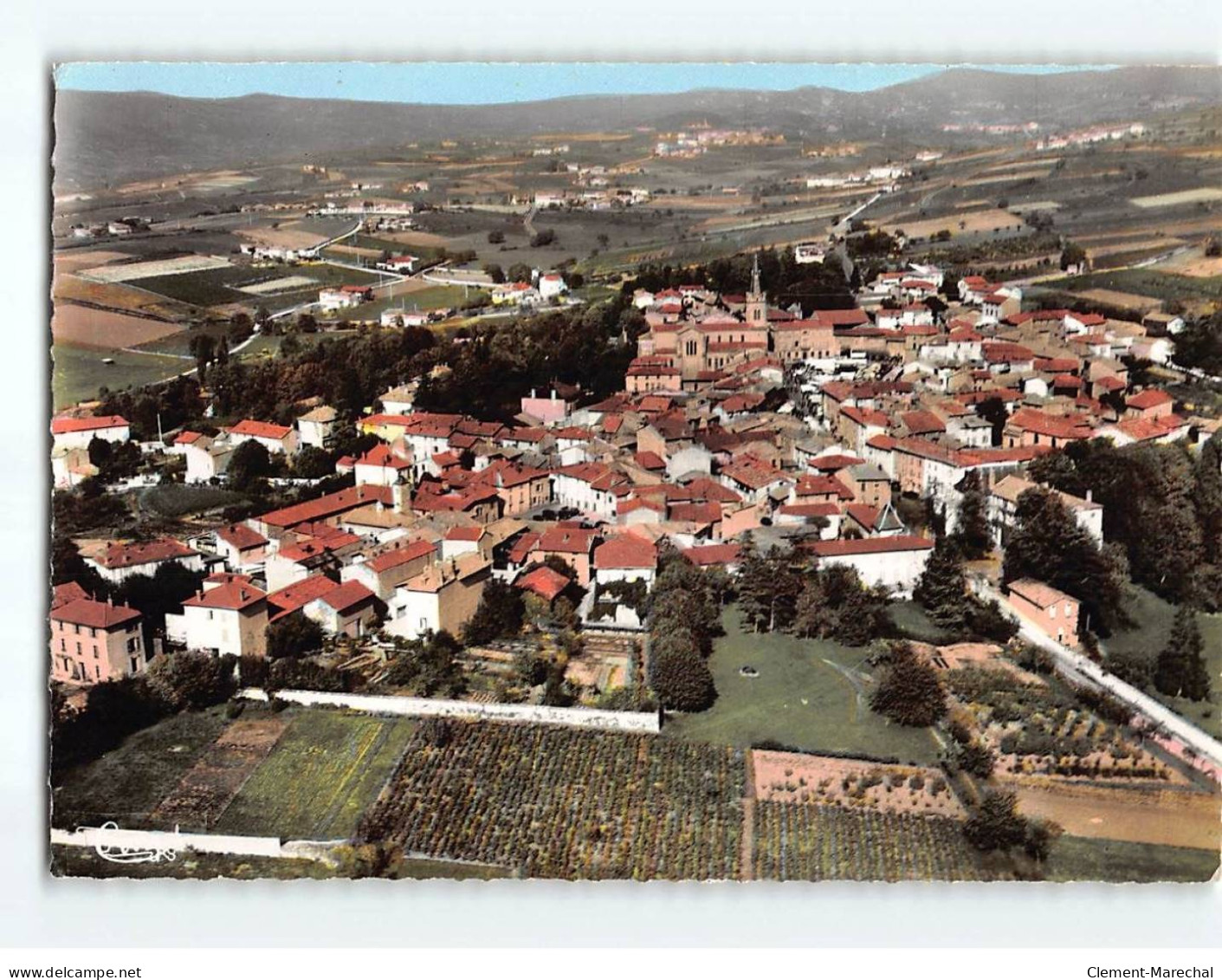 LE BOIS D'OINGT : Vue Aérienne - Très Bon état - Le Bois D'Oingt