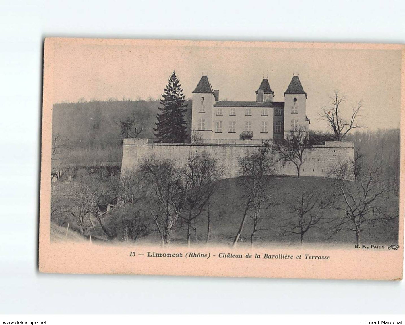 LIMONEST : Château De La Barollière Et Terrasse - Très Bon état - Limonest