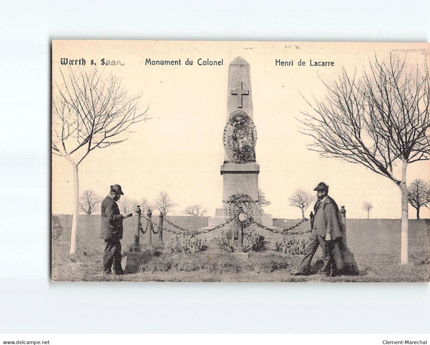 WOERTH : Monument Du Colonel Henri De Lacarre - Très Bon état - Wörth