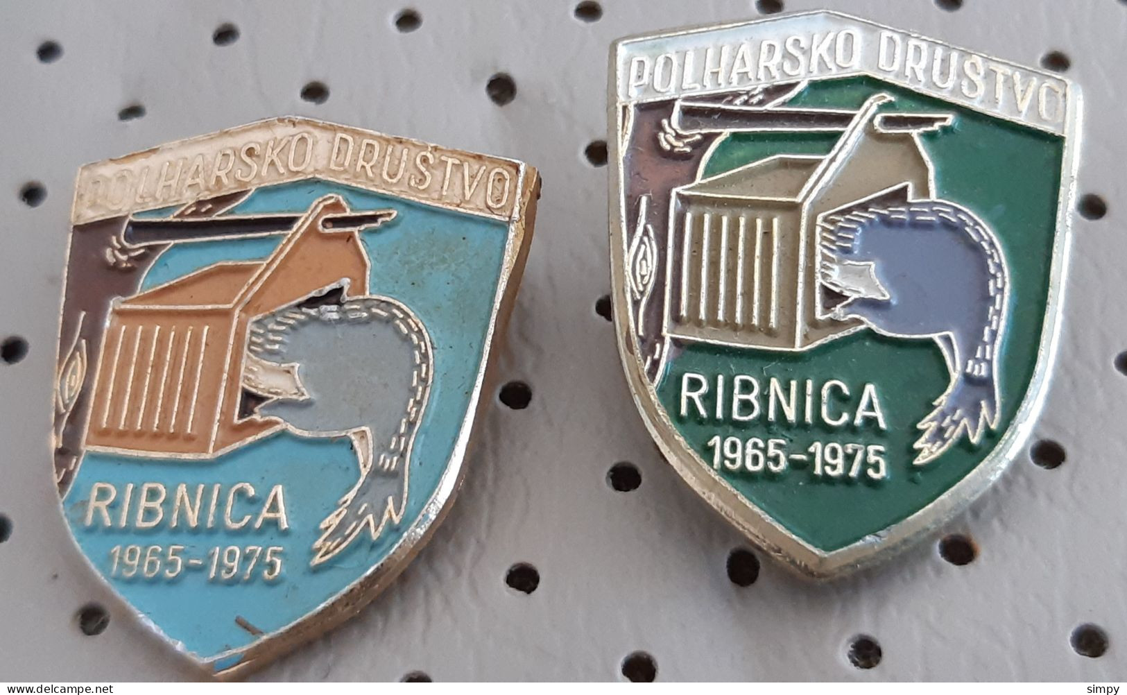 Glis Association Of Ribnica 1965/1975 Slovenia Pins - Animals