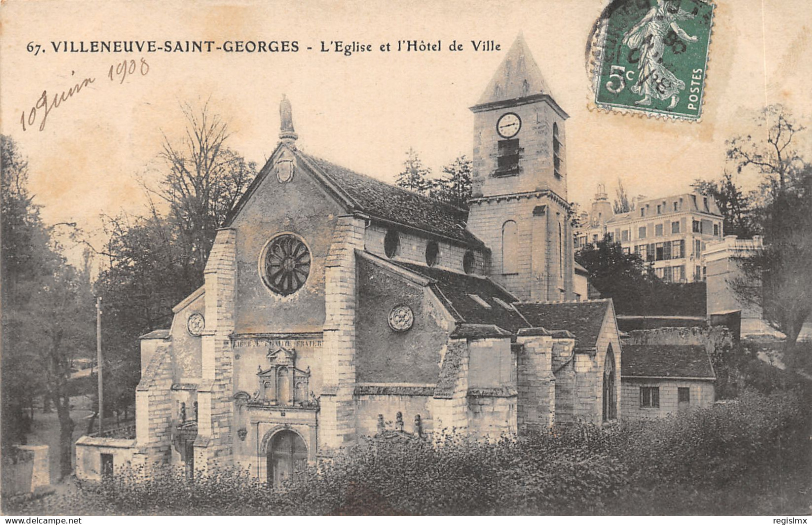 94-VILLENEUVE SAINT GEORGES-N°T2410-F/0273 - Villeneuve Saint Georges