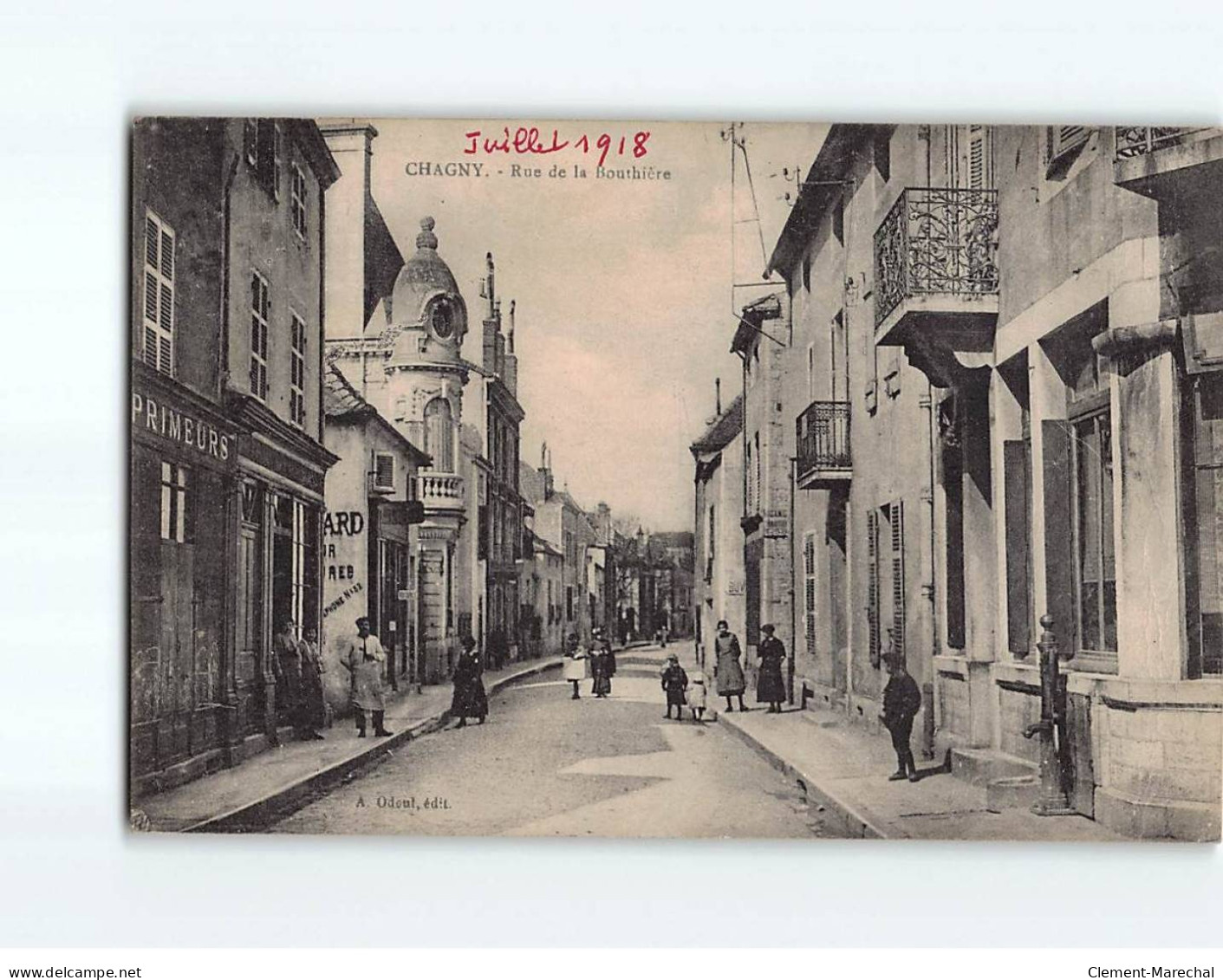 CHAGNY : Rue De La Bouthière  - état - Chagny