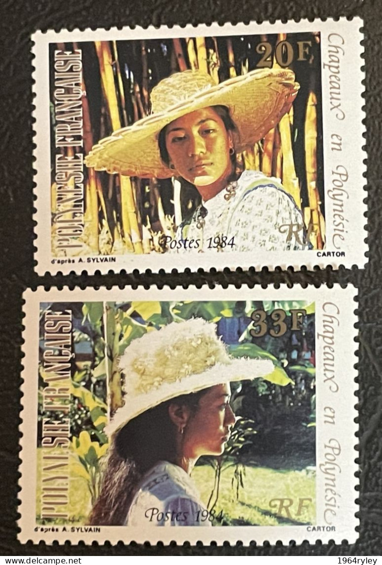 FRENCH POLYNESIA - MNH** - 1984 -  # 212/213 - Unused Stamps