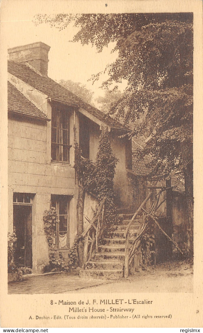 77-BARBIZON-MAISON DE JF MILLET-N°T2411-A/0249 - Barbizon