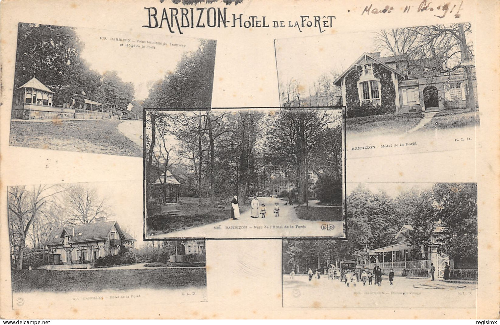 77-BARBIZON-HOTEL DE LA FORET-N°T2411-A/0209 - Barbizon