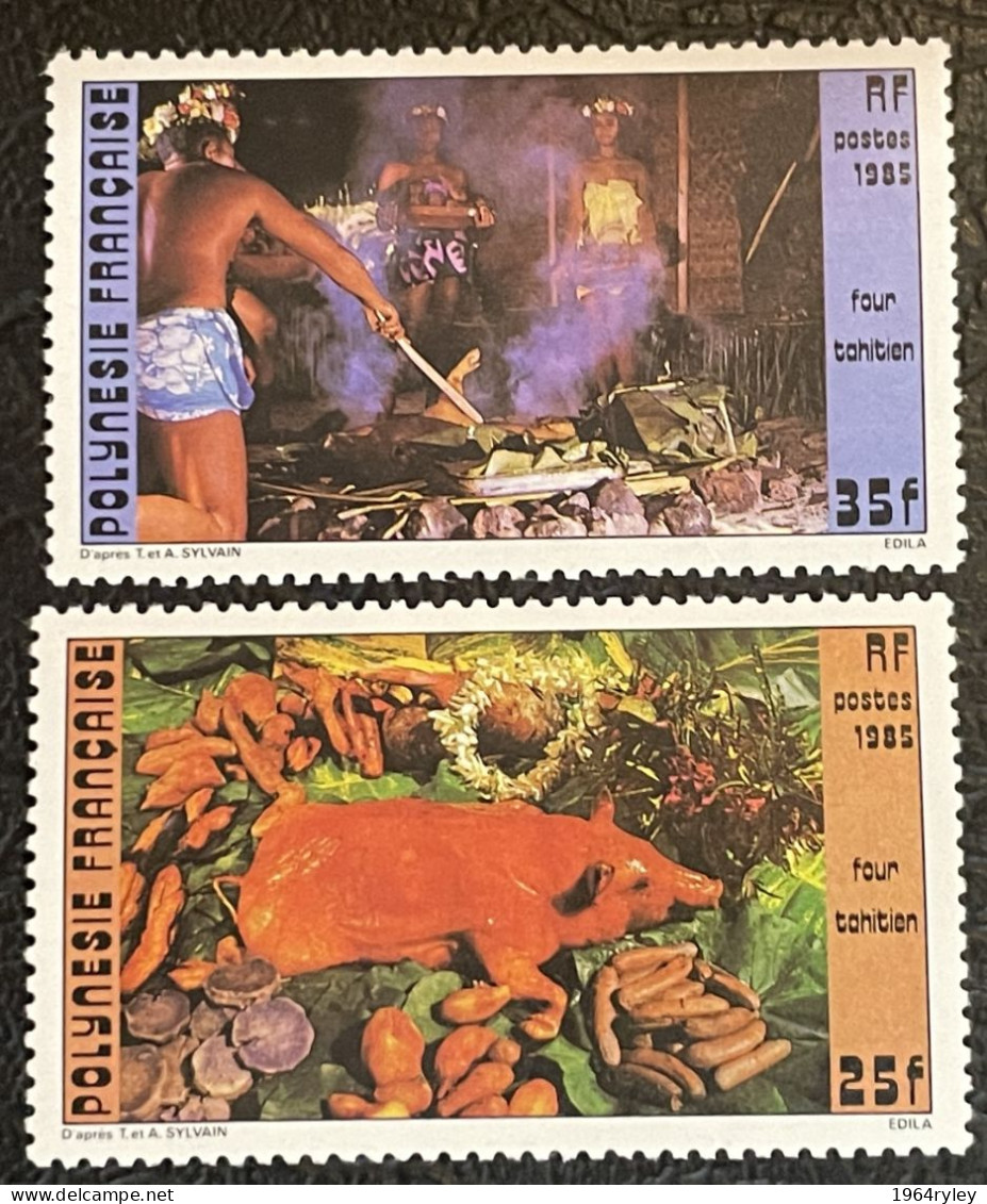 FRENCH POLYNESIA - MNH** - 1985 -  # 241/242 - Ungebraucht