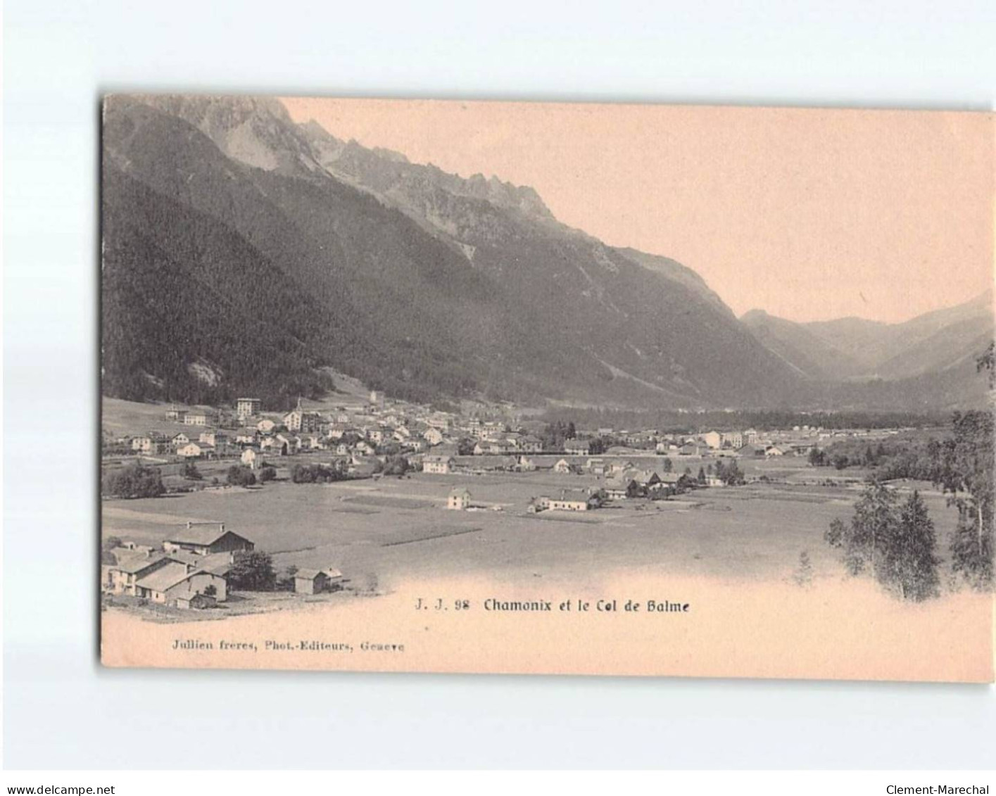 CHAMONIX Et Le Col De Balme - Très Bon état - Chamonix-Mont-Blanc