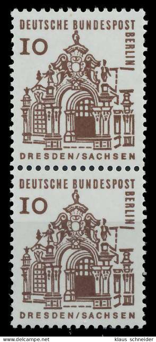 BERLIN DS D-BAUW. 1 Nr 242 Postfrisch SENKR PAAR X92FAFE - Ongebruikt