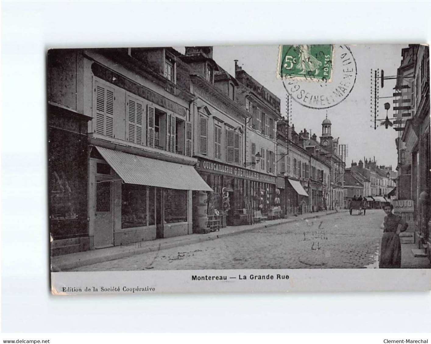 MONTEREAU : La Grande Rue - état - Montereau