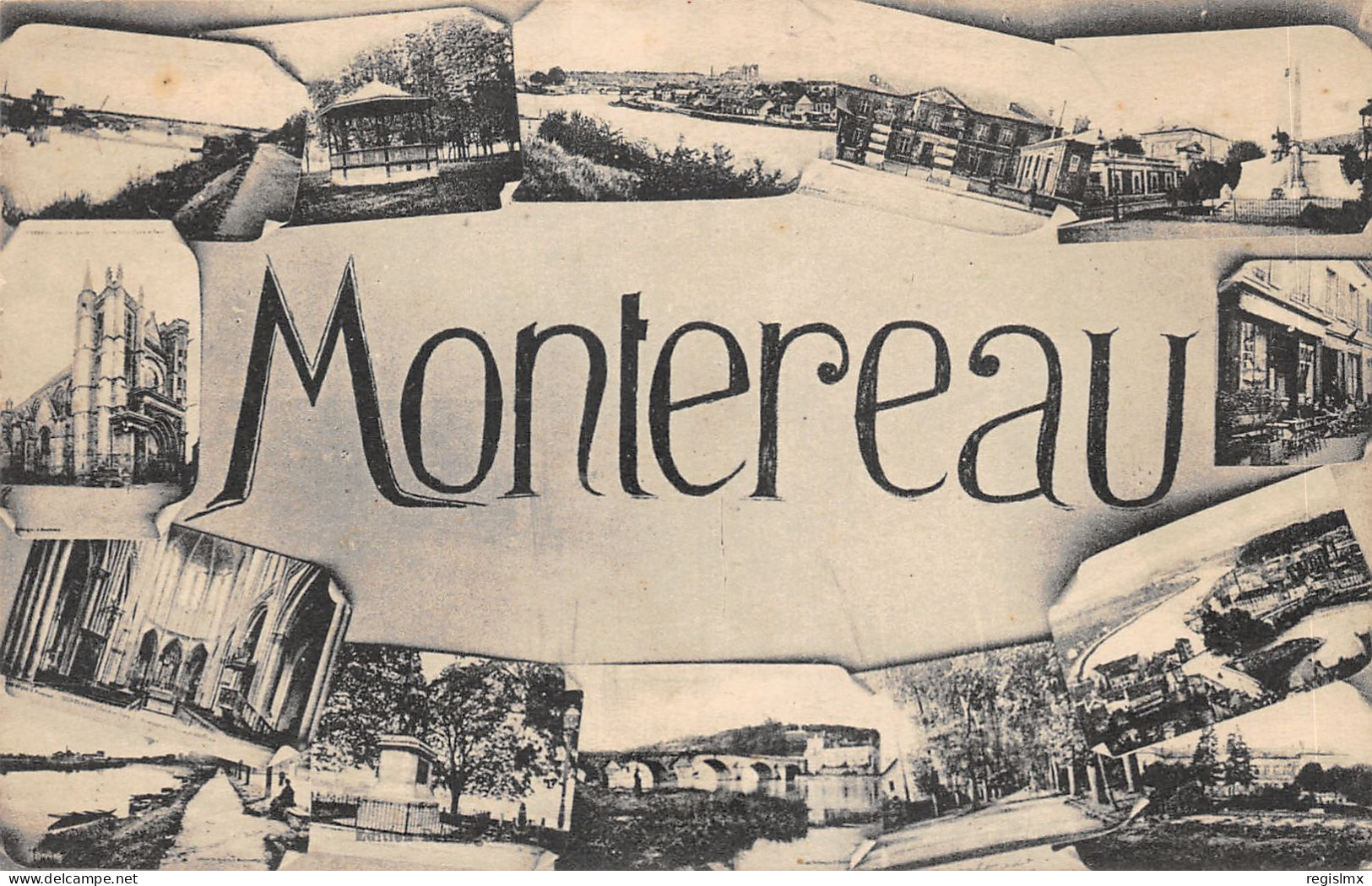 77-MONTEREAU-N°T2412-A/0107 - Montereau