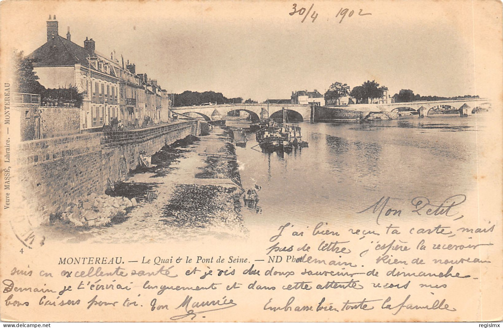 77-MONTEREAU-N°T2412-A/0115 - Montereau