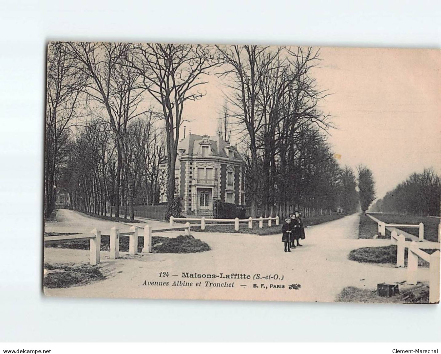 MAISON LAFFITTE : Avenue Albine Et Tronchet - état - Maisons-Laffitte