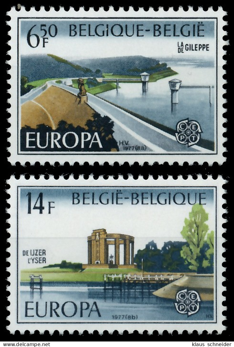 BELGIEN 1977 Nr 1905-1906 Postfrisch S17722A - Neufs