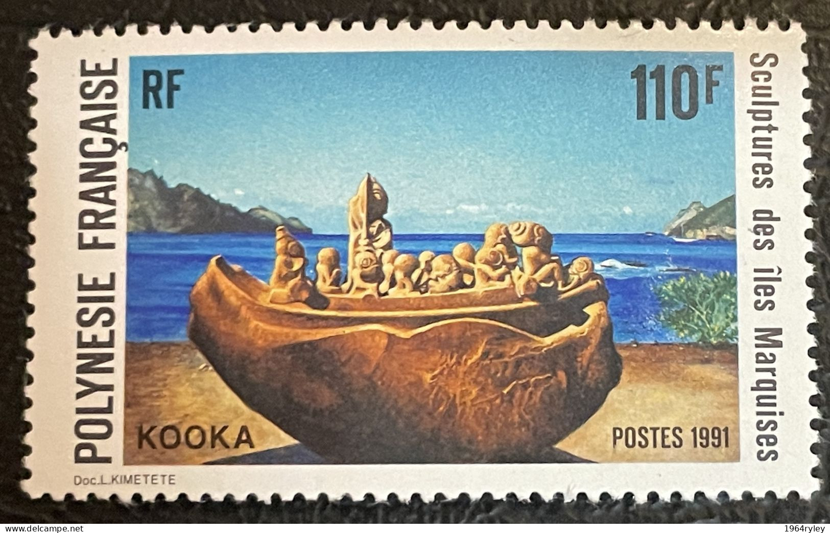 FRENCH POLYNESIA - MNH** - 1991 -  # 388 - Ungebraucht