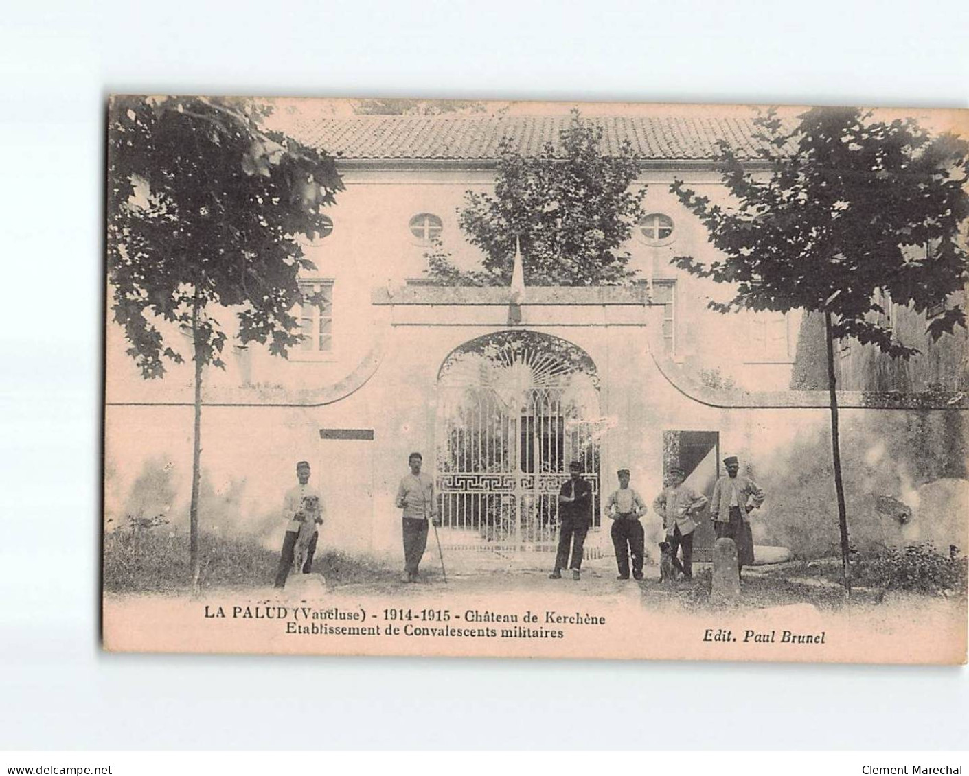 LAPALUD : Château De Kerchène, Etablissement De Convalescents Militaires - Très Bon état - Lapalud