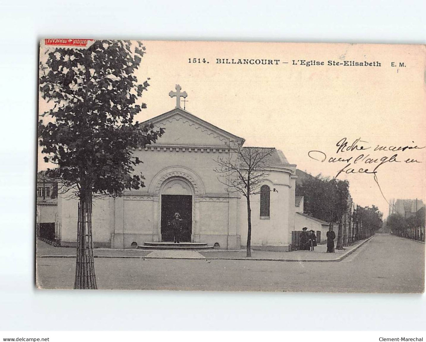 BOULOGNE BILLANCOURT : L'Eglise Sainte-Elisabeth - état - Boulogne Billancourt