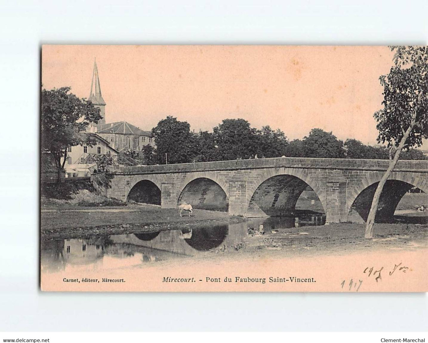 MIRECOURT : Pont Du Faubourg Saint-Vincent - Très Bon état - Mirecourt