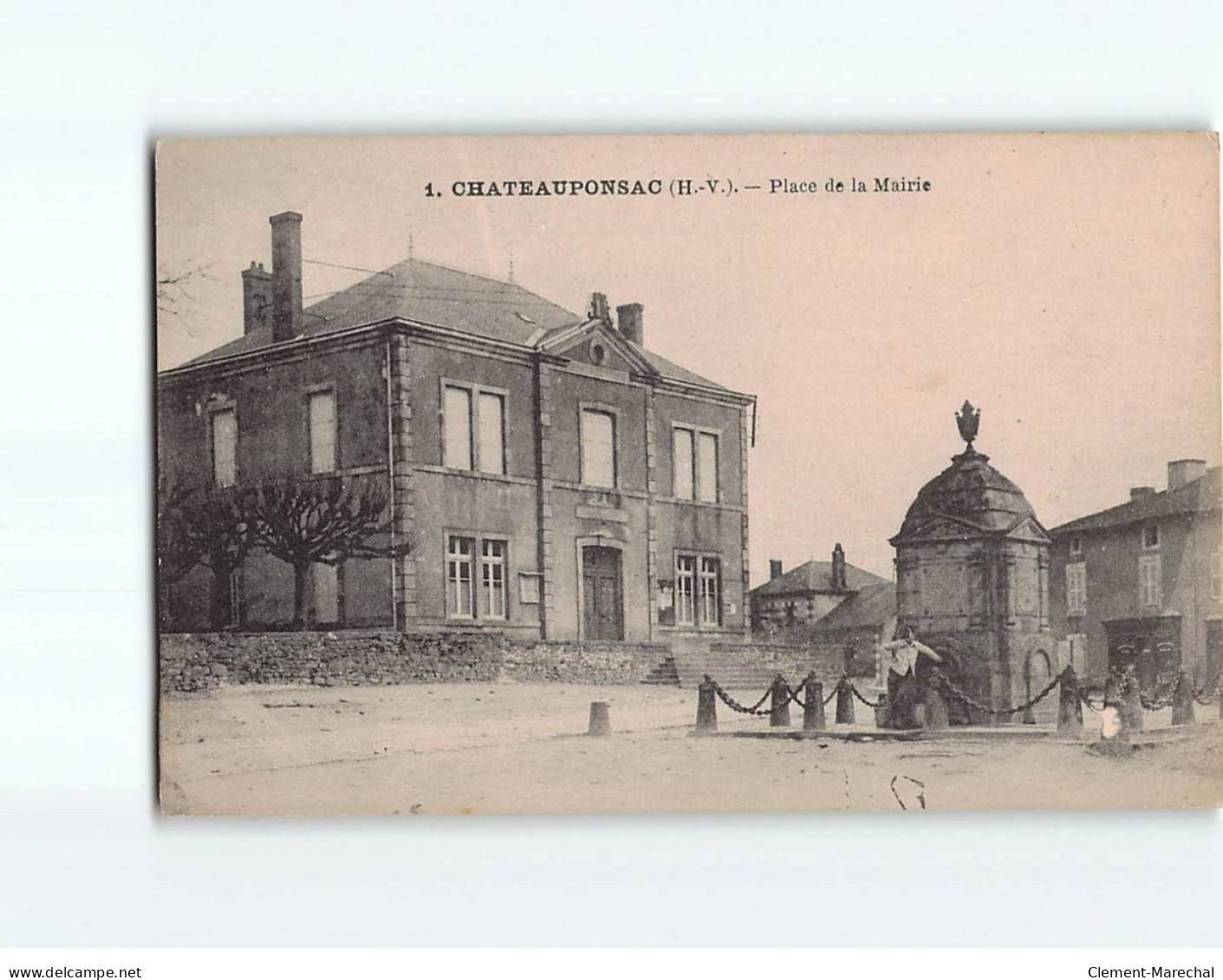 CHATEAUPONSAC : Place De La Mairie - Très Bon état - Chateauponsac