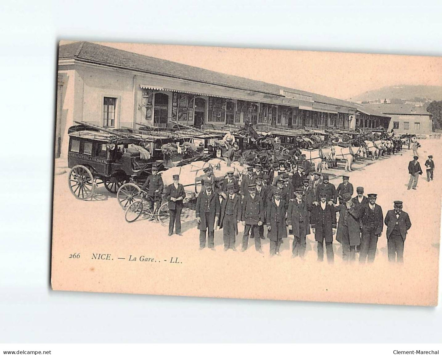 NICE: La Gare - Très Bon état - Transport Ferroviaire - Gare