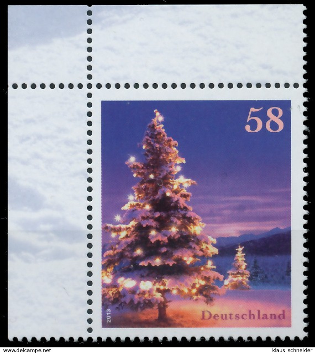 BRD BUND 2013 Nr 3039 Postfrisch ECKE-OLI S17B612 - Unused Stamps