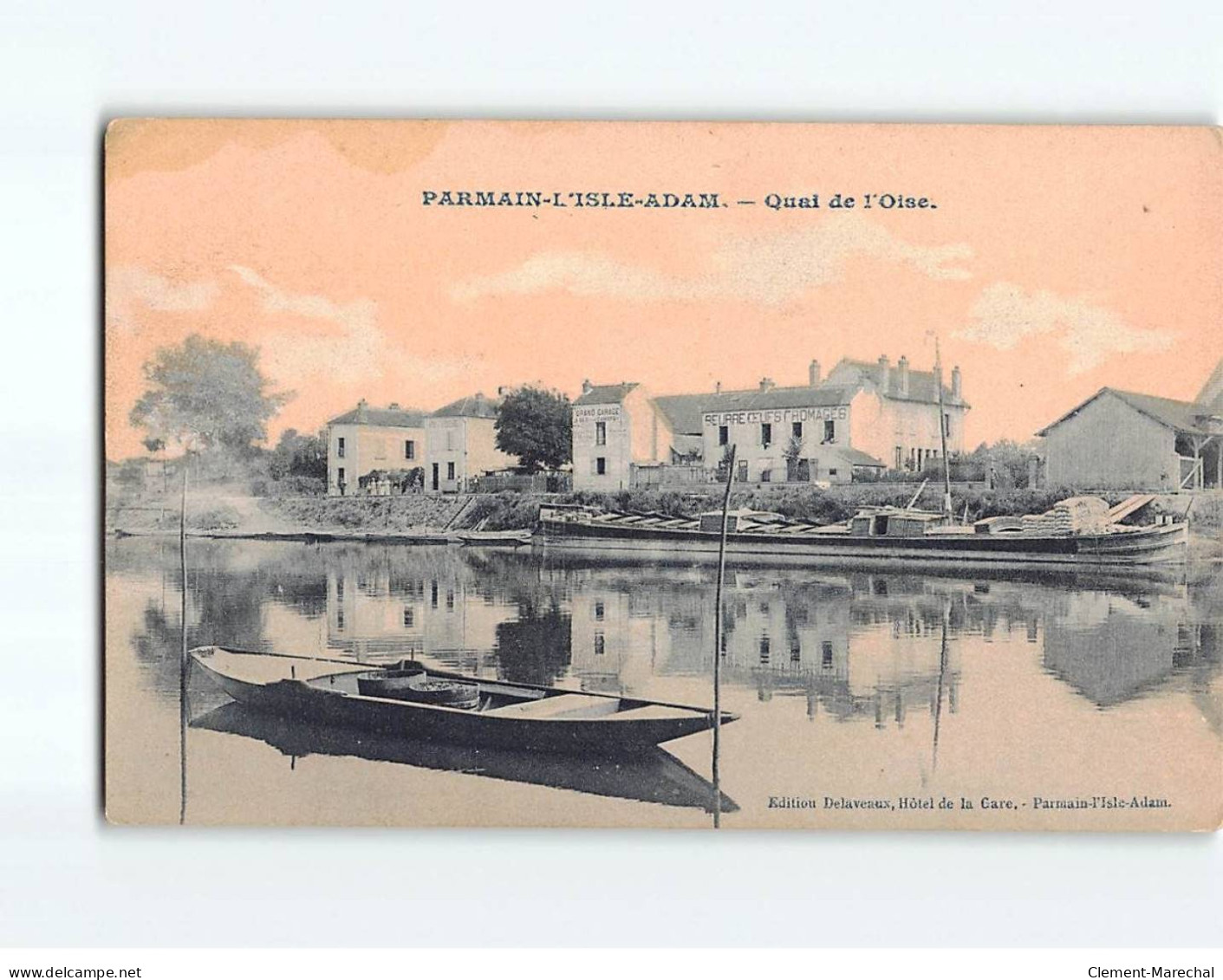 PARMAIN L'ISLE D'ADAM : Quai De L'Oise - état - Parmain