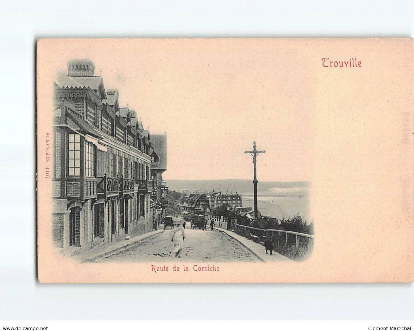 TROUVILLE : Route De La Corniche - Très Bon état - Trouville