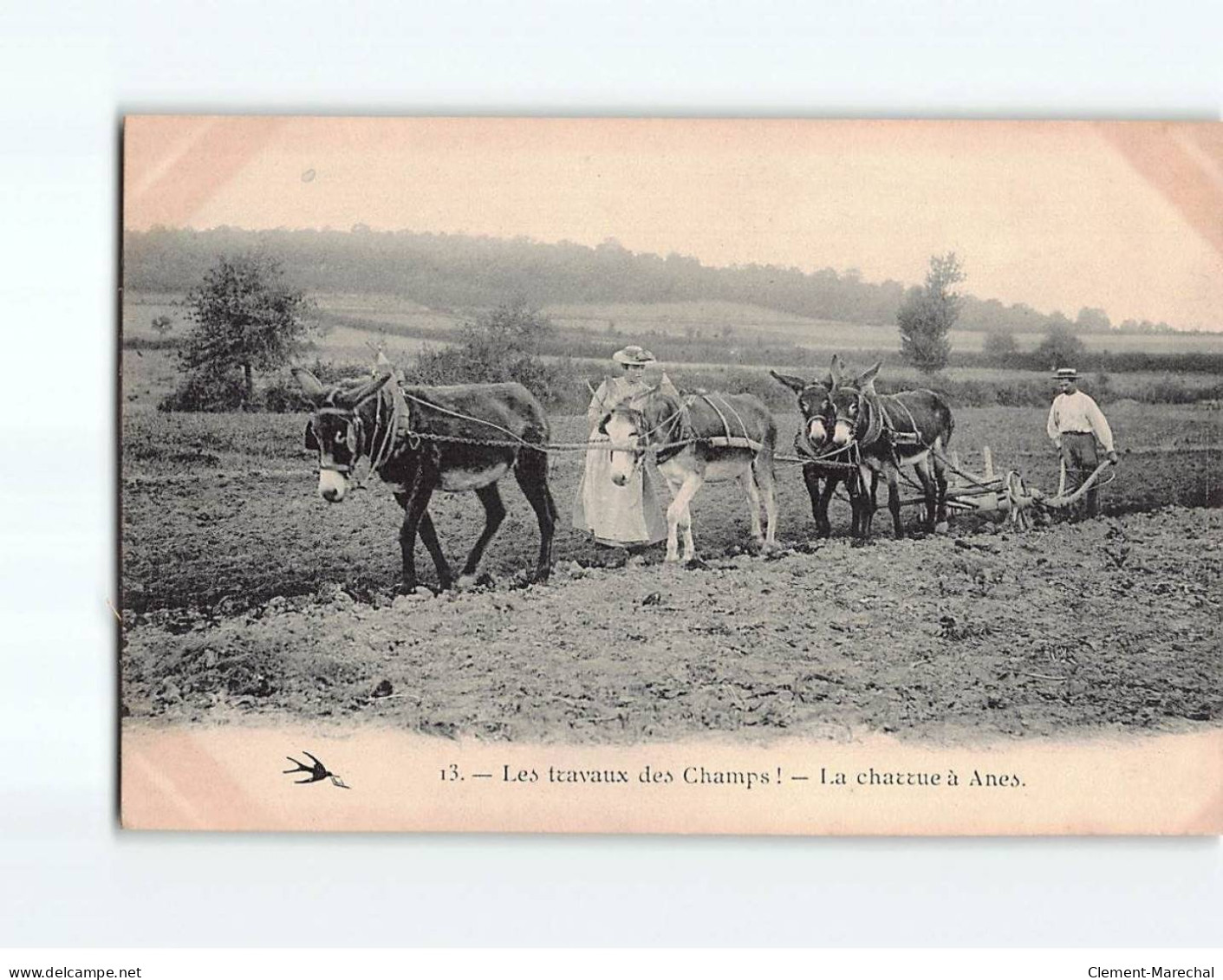 Les Travaux Des Champs, La Charrue à ânes - Très Bon état - Sonstige & Ohne Zuordnung