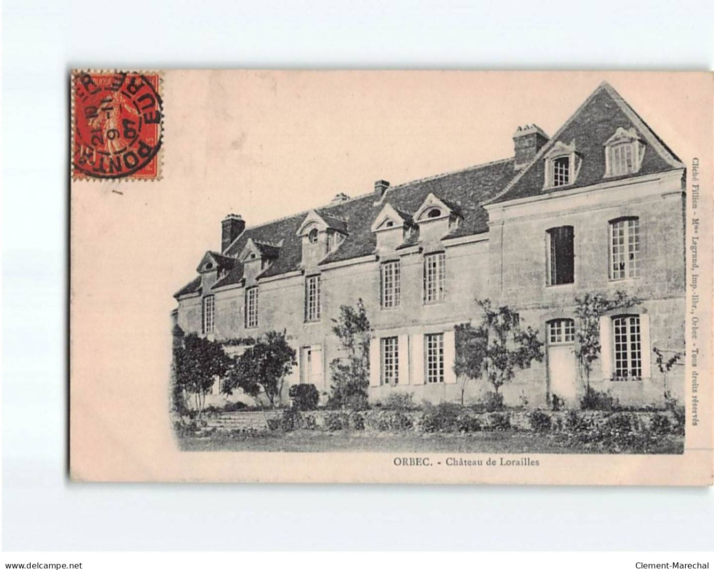 ORBEC : Château De Lorailles - Très Bon état - Orbec